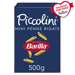 BARILLA Massa Mini Penne Rigate Piccolini 500 g