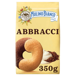 MULINO BIANCO Biscuits Abbracci au cacao et à la crème MULINO BIANCO