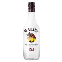 MALIBU Licor de rum das Caraíbas e coco 1 L