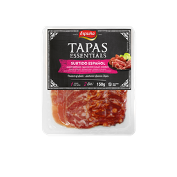 ESPUNA Assortiment espagnol saucisson jambon chorizo exp 150 g