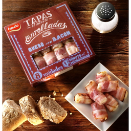 ESPUNA Tapas Enrolladas fromage avec bacon 80 g