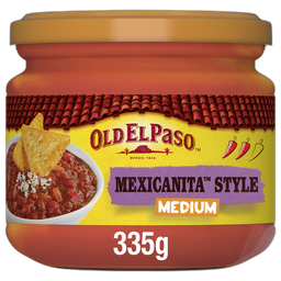 OLD EL PASO Salsa para aperitivo Mexicanita Medium 335 g