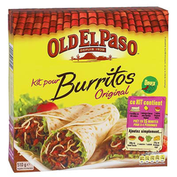 OLD EL PASO Kit Burrito Original 510 g