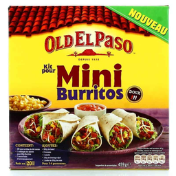 OLD EL PASO Kit Para Mini Burritos 459 g