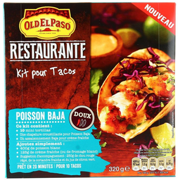 OLD EL PASO Kit Peixe Baja 320 g