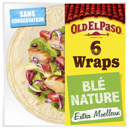OLD EL PASO Tortilhas de trigo naturais extra macias 350 g