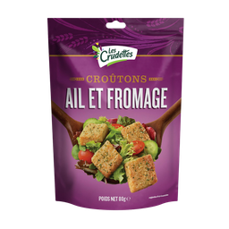 LES CRUDETTES Croûtons ail et fromage FRESH GOURMET