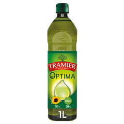 TRAMIER Optima Mistura de Óleo de Girassol e Azeite Virgem Extra 1 L