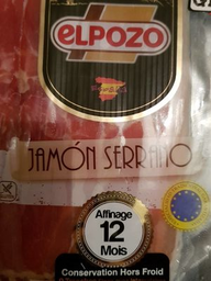 ELPOZO Presunto Serrano fatiado 100 g