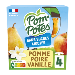 POM'POTE Compote Pomme Poire Vanille