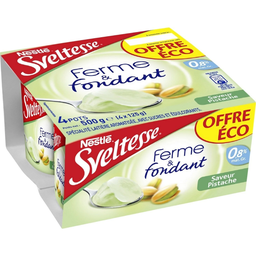 SVELTESSE Yogures sabor pistacho 4 pots de 125 g
