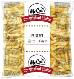 MAC CAIN Batatas Fritas Original 9/9 2,5 kg