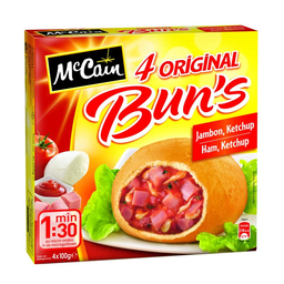 MAC CAIN Mc Bun S Fiambre/Ketchup Congelados 400 g