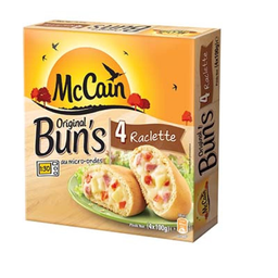 MAC CAIN Bun Raclette Ham and Cheese Filled Bun 400 g