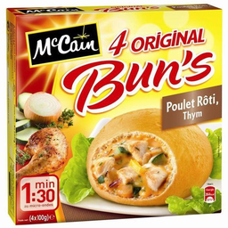 MAC CAIN Bun S Roast Chicken 4 x 100 g