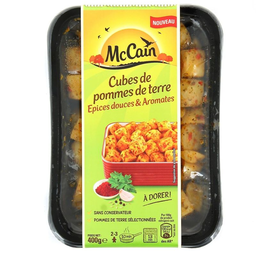 MAC CAIN Seasoned Potato Cubes 400g