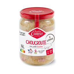 CHARLES CHRIST Plats cuisinés choucroute lardons Riesling CHARLES CHRIST