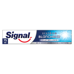 SIGNAL Dentifrice Système Blancheur Éclat Brillance 75 ml