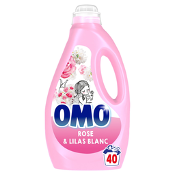 OMO Detergente Líquido Rosa & Lilo Blanco 2 L