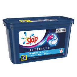 SKIP Lessive 3en1 caps active clean x38 soit 1,026g