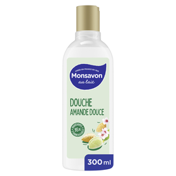 MONSAVON Gel douche Hydratant Lait Amande Douce