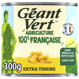 GEANT VERT Maïs Doux Extra Tendre Sans Résidu De Pesticides GEANT VERT