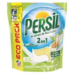 PERSIL Caps 2En1 Almendra Dulce X20