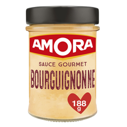 AMORA Salsa borgoñona con cebollas caramelizadas 188 g