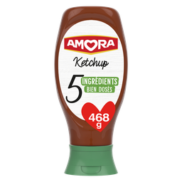 AMORA Tomato Ketchup 5 Ingredientes 468 g