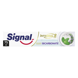 SIGNAL Pasta de dientes Integral 8 Nature Bicarbonato Frescura y Detox 75 ml