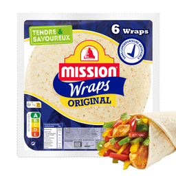 MISSION Tortilhas de trigo natural 370 g