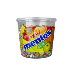 MENTOS Rebuçados sabor a fruta Mini Fruit 1260g