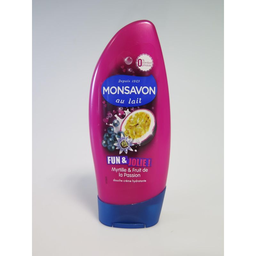 MONSAVON Gel Douche Fruits & Jus Myrtille Passion 250ml