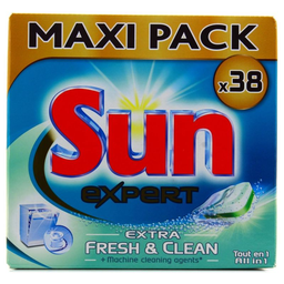 SUN Tabs Tout en 1 Fresh Clean X38