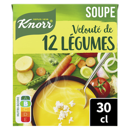 Knorr Velouté De 12 Légumes Au Fromage Frais 1 Personne 30Cl