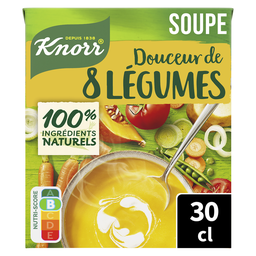 Knorr Soupe Douceur De 8 Légumes À La Crème Fraîche 1 Personne 30Cl