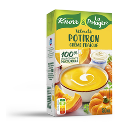 Knorr Soupe Veloutée Potiron À La Crème Fraîche 2 Personnes 50Cl