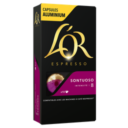 L'OR Café Capsules Sontuoso Intensité 8 Compatibles Nespresso®