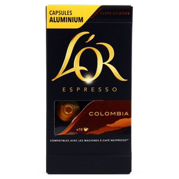 L'OR ESPRESSO Café capsules Compatibles colombie intensité 'OR 8