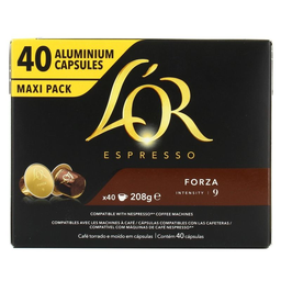 L'OR ESPRESSO Café capsules Compatibles forza intensité 'OR 9