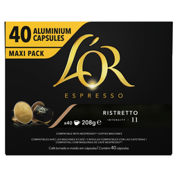 L'OR ESPRESSO Café capsules Compatibles ristretto intensité 'OR 11