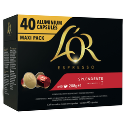 L'OR ESPRESSO Café capsules Compatibles splendente intensité 'OR 7