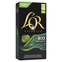 L'OR ESPRESSO Café Capsules L'OR Espresso Bio Organic N°9 - compatible NESPRESSO - x10