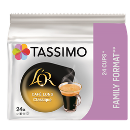 TASSIMO L'Or Café Largo Clásico 24 cápsulas