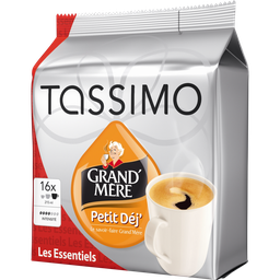 TASSIMO Café Cápsulas Petit Déjeuner Grand Mère 16 cápsulas
