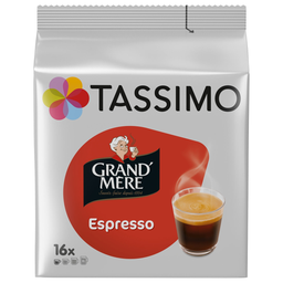 TASSIMO Cápsulas de café Grand'Mère Espresso 16 cápsulas 104 g