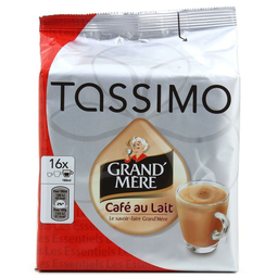 TASSIMO Grand'Mère Café au Lait Bebida caliente cremosa 184 g