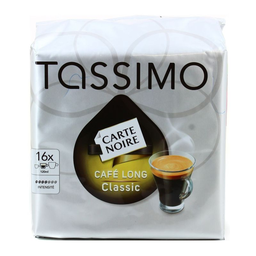 TASSIMO Café Long Classique 16 cápsulas 104 g