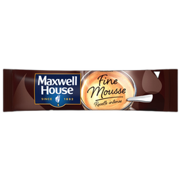 MAXWELL HOUSE Café soluble qualité filtre fine mousse en stick 100 sticks 180g