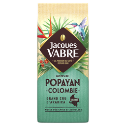 JACQUES VABRE Café molido puro arábica de Popayán Colombia 250 g